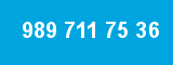 989 711 75 36 989 711 75 36